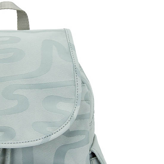 Kipling City Pack Small Classic Printed Backpacks Doodle Jacquard | CA 1504WN